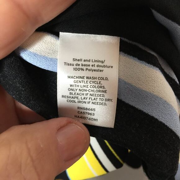 Halogen Soft Tie Waist Jacket Striped Pockets Lucinda extra small career XS - Picture 6 of 6